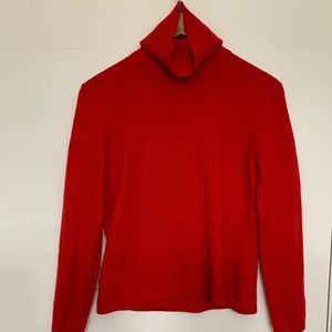 Cashmere red sweater